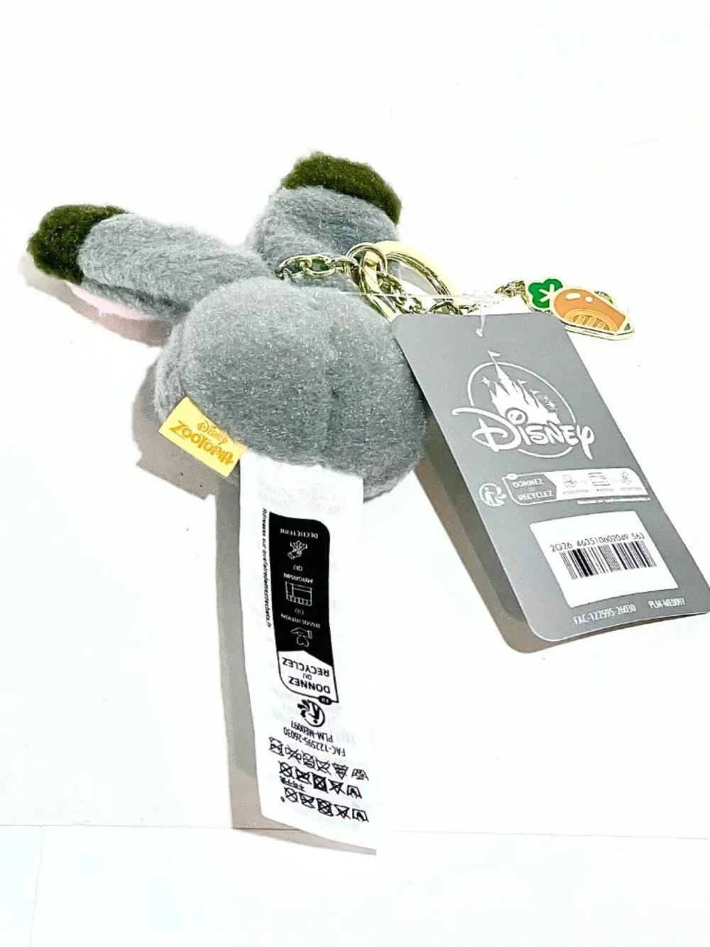 Judy Hopps Plush Keychain Disney Zootopia NWT New